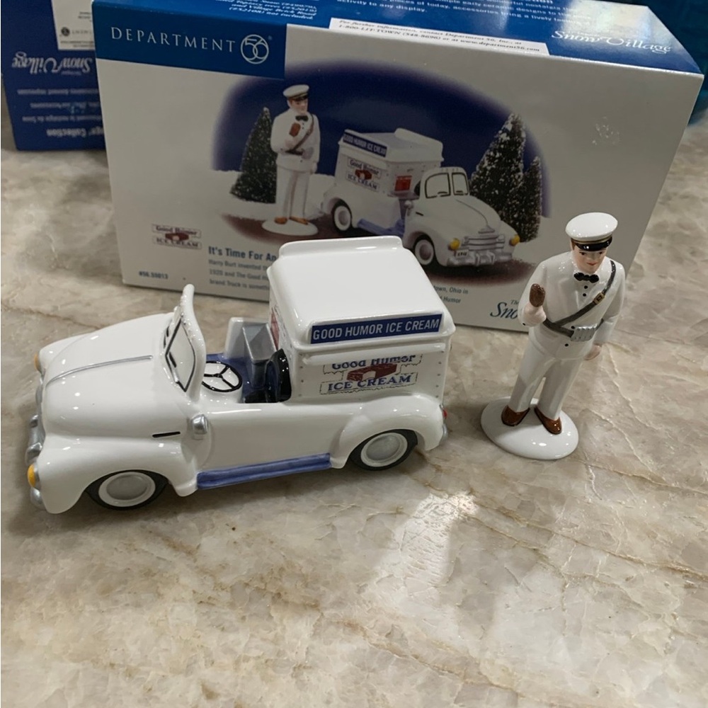Dept 56 good humor it’s time for an icy treat